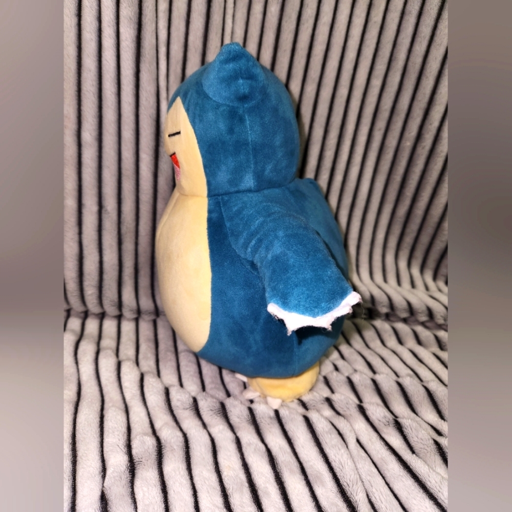 Pokémon Snooze Action Snorlax Stuffed Toy Plush Stuffed Animals With Sound - Picture 5 of 6